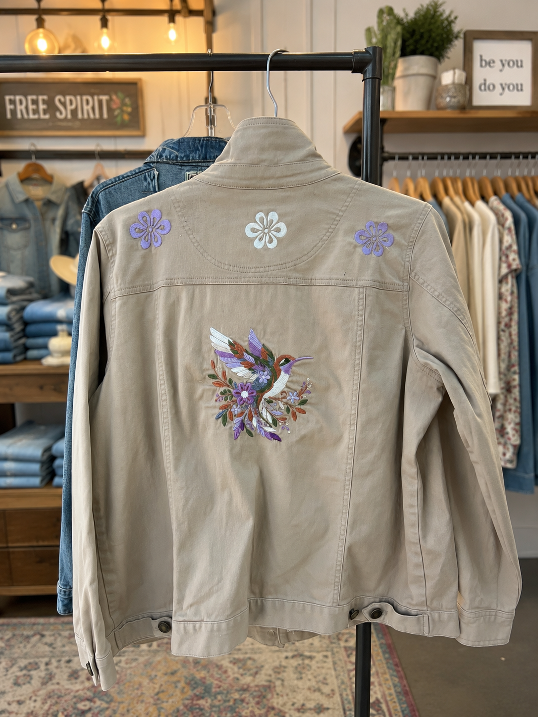 Hummingbird Denim Jacket