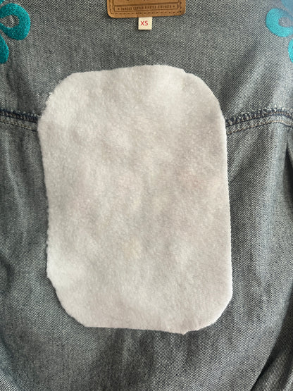 Rainbow Horse Denim Jacket