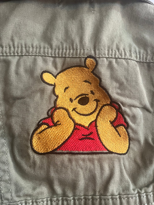 nanette lepore Jackets with Machine Embroidered Pooh