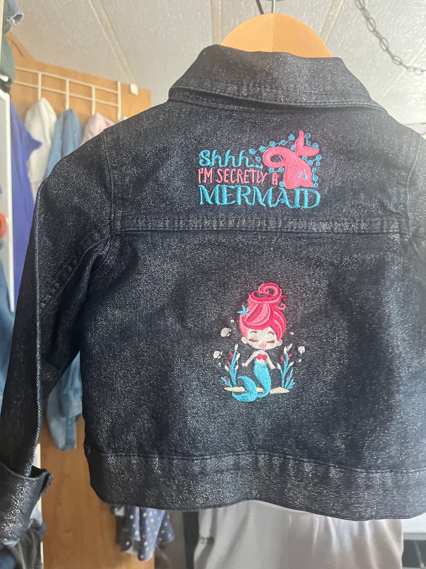 Wonder Kids Denim Jacket - Mermaid