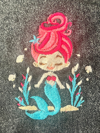 Wonder Kids Denim Jacket - Mermaid