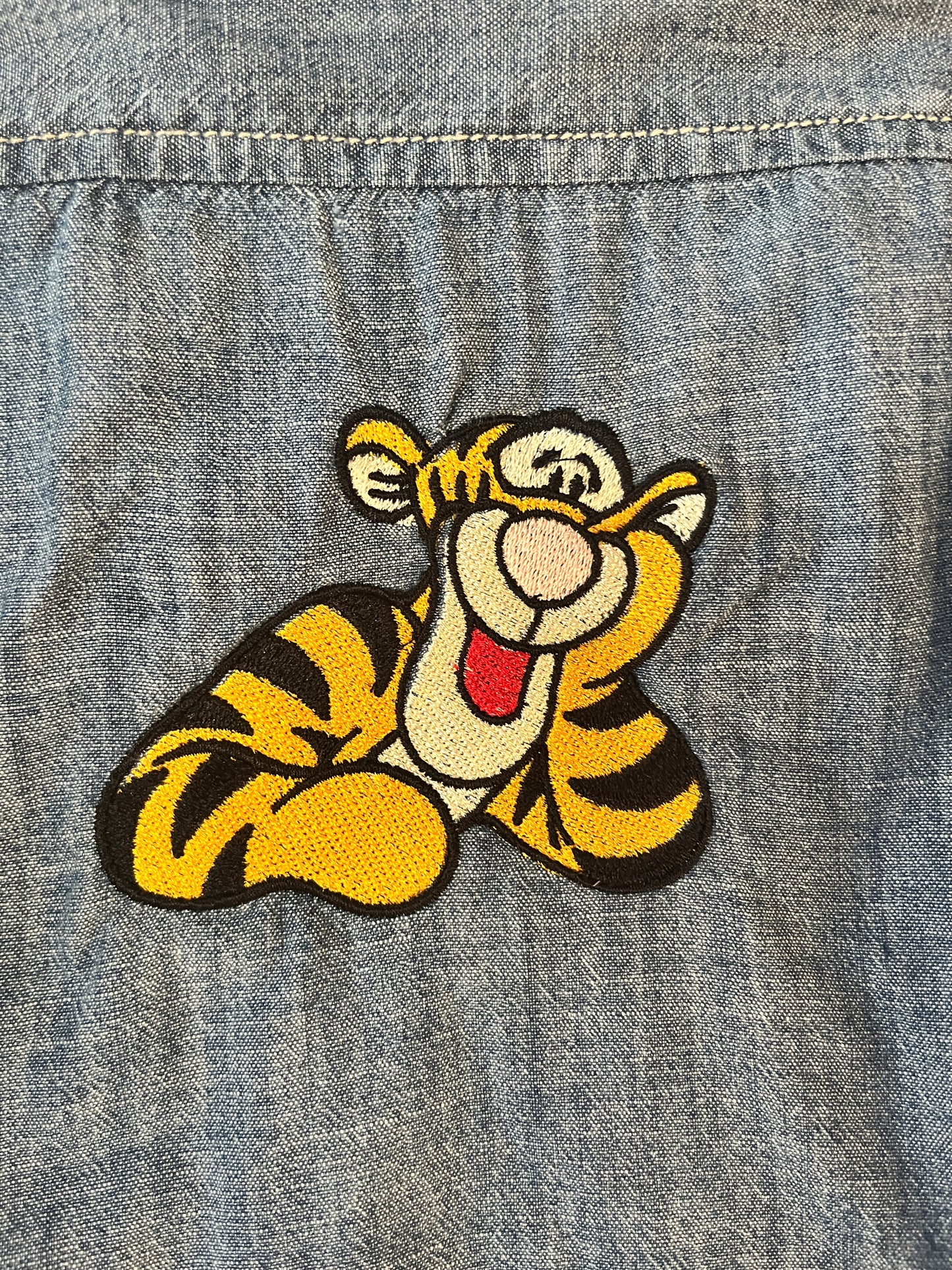 Baby Gap Denim Shirt with Tigger