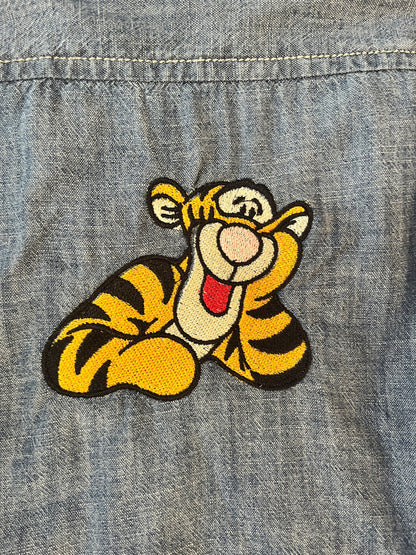 Baby Gap Denim Shirt with Tigger