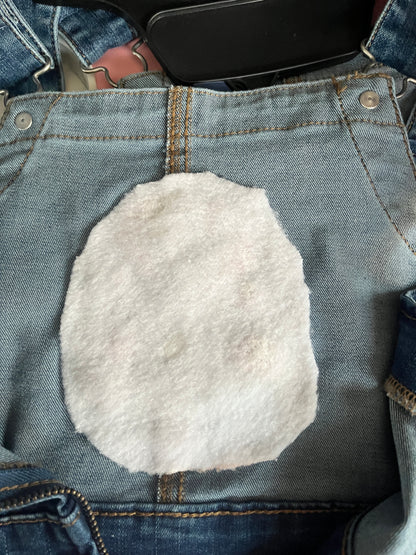 Art Class Denim Jumper - Fluffy Puppy